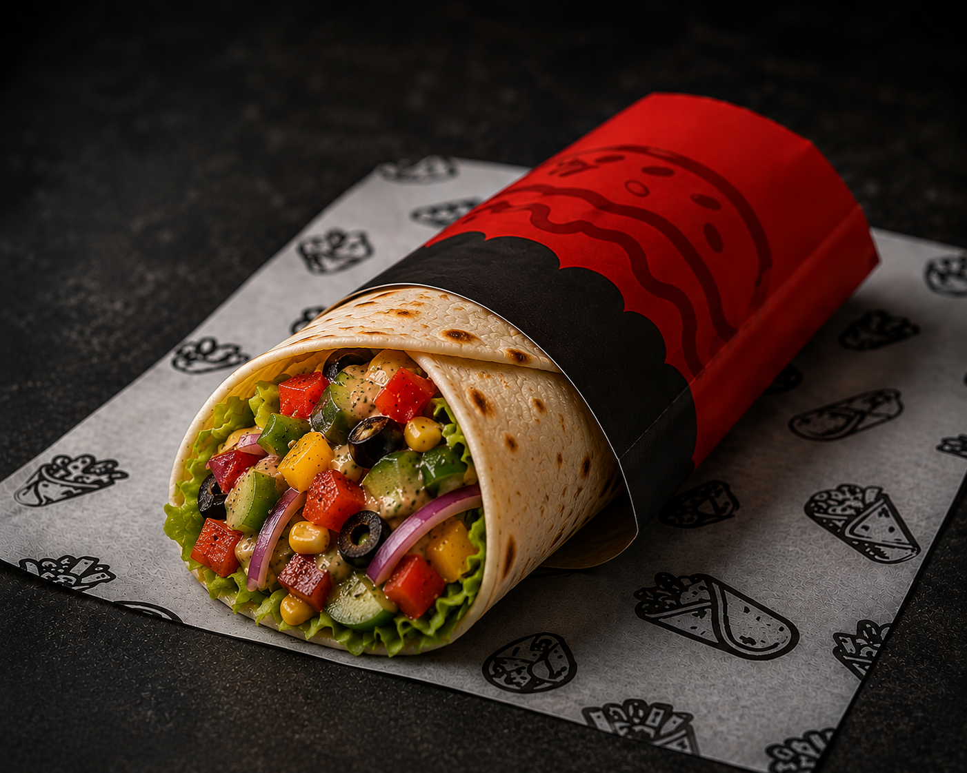 Veggie Garden Wrap